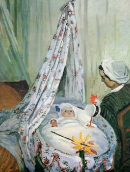 尅勞德 莫奈 Jean Monet in His Cradle